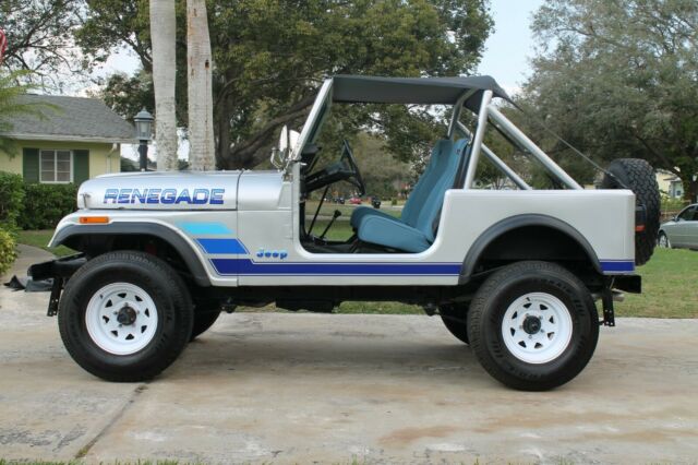 jeep cj-7 all new in and out renegade 4 speed rust free fresh build cj cj5
