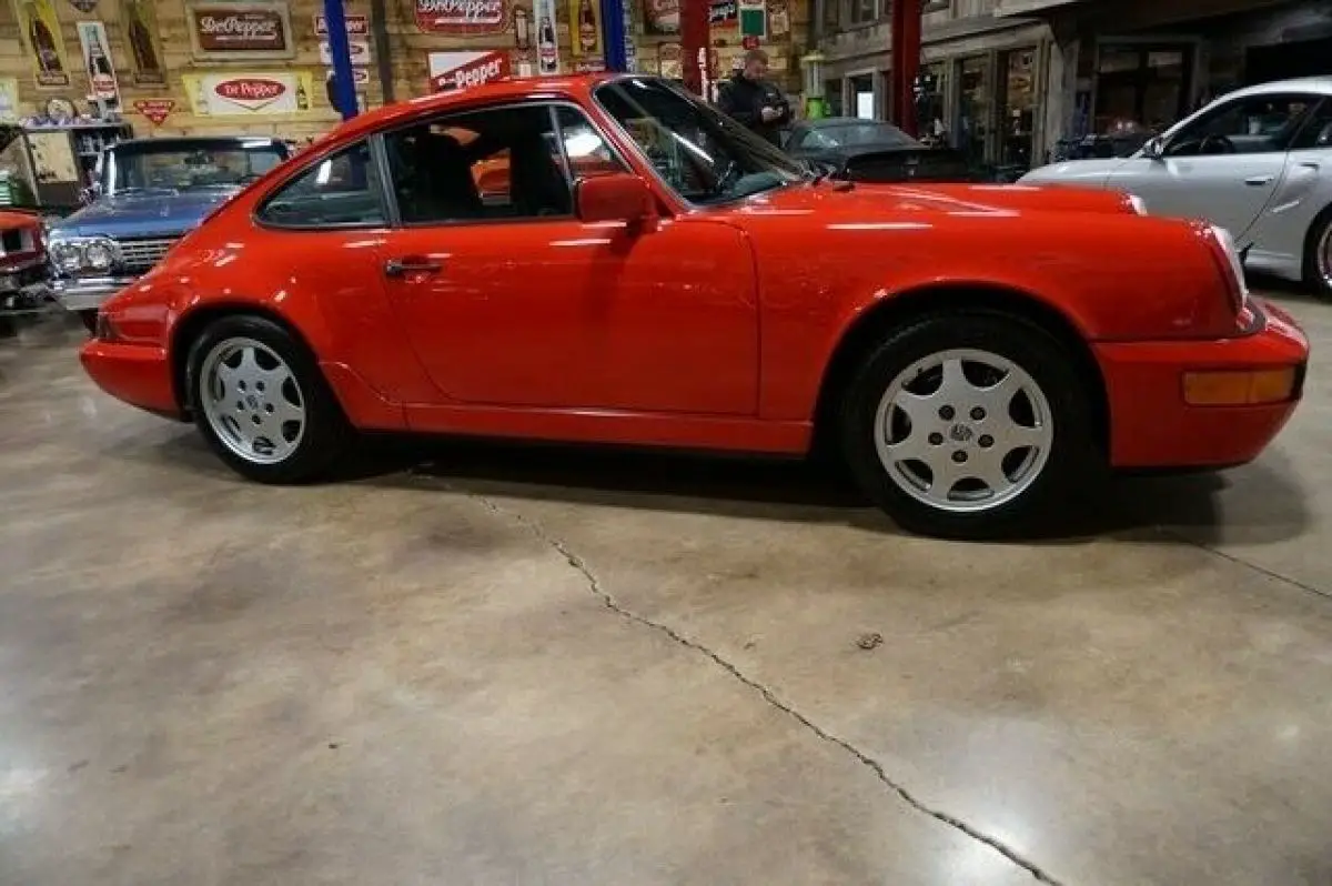 1989 porsche 911 carrera 4 39,031 miles red 2d coupe 3.6l h6 5-speed manual