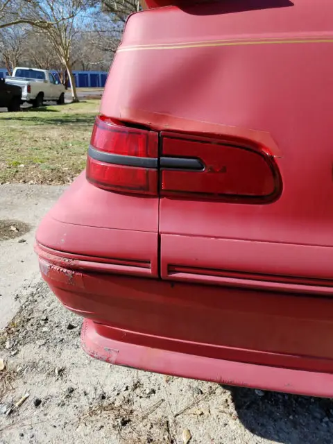 1988 mercury cougar xr-7 with body kit, running parts car / project 5.0 302 v8