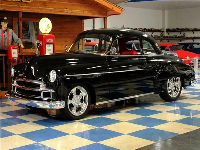 1950 chevrolet styleline deluxe – super black