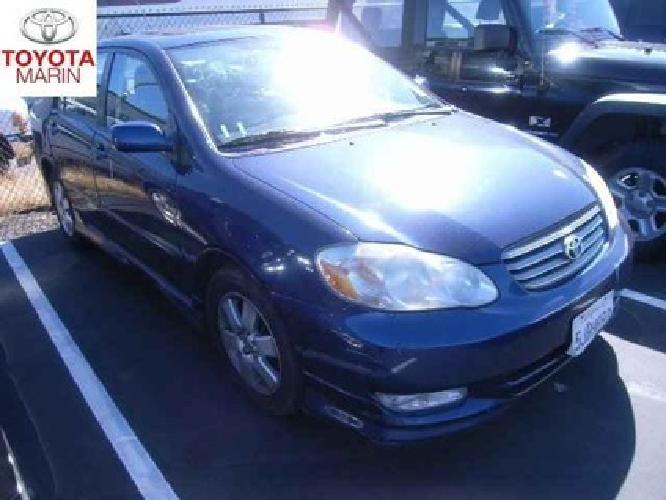 2004 toyota corolla s in san rafael, ca