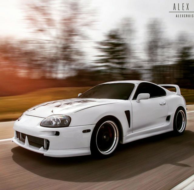 1993 toyota supra single turbo wide body