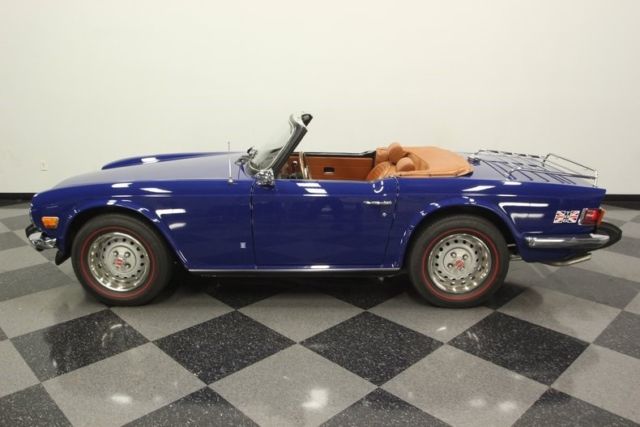 1975 triumph tr6 convertible 152 c.i. inline 6 cyl. 4 speed manual classic vint
