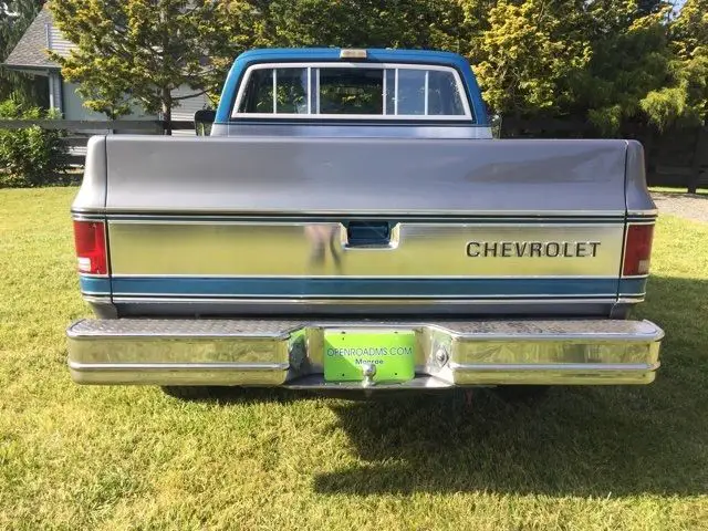 1977 chevrolet c/k10 silverado, short box 4wd - restored