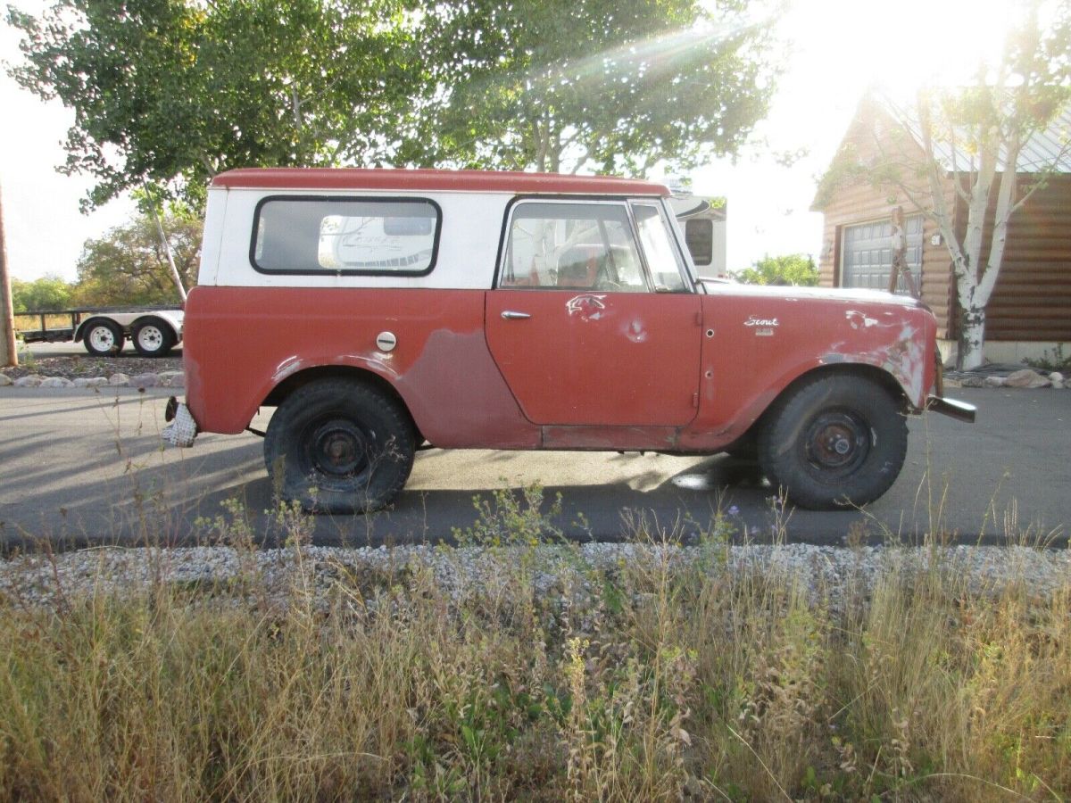 1963 scout series 80 removable top 4x4
