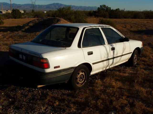 1990 toyota corolla low miles 1.8l 4cyl
