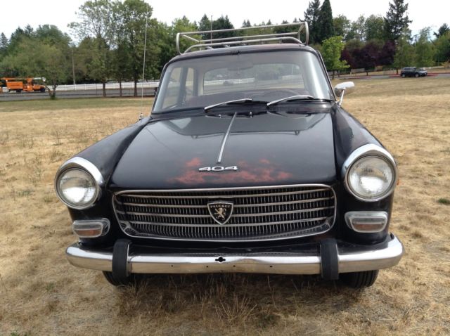 1969 peugeot 404 sedan. original unrestored driveable condition