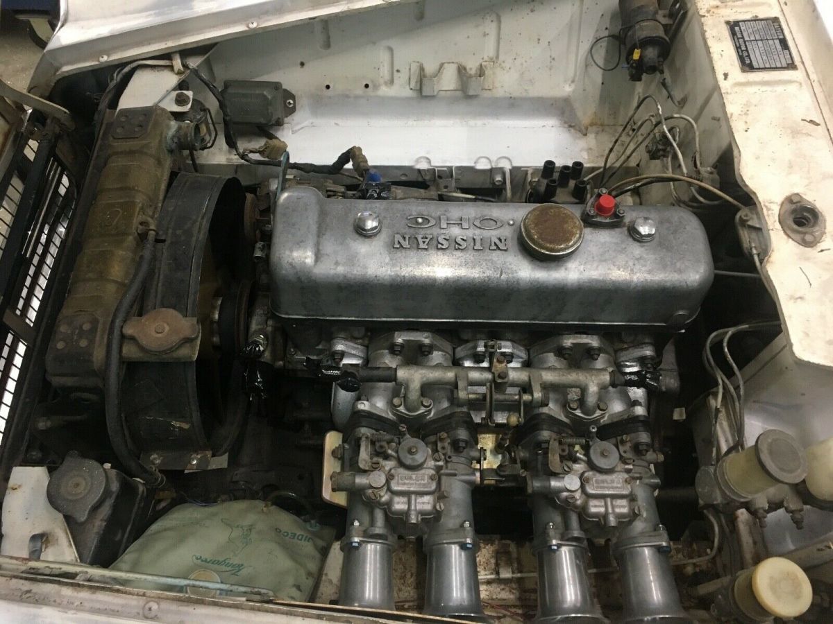 datsun 2000 roadster restoration project #112, solex carbs original engine
