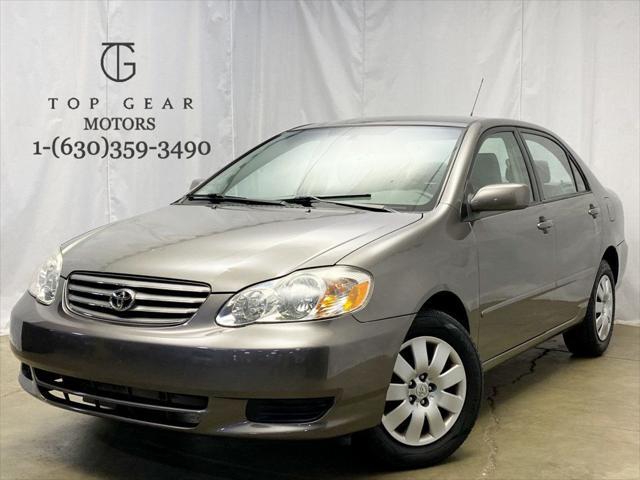 2003 toyota corolla le