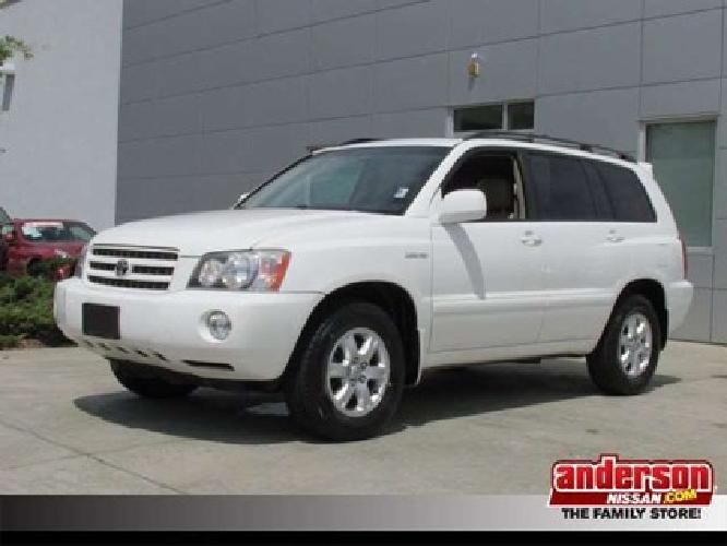2003 toyota highlander limited awd in asheville, nc