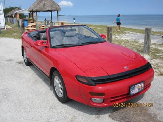 1993 celica gt convertible in marathon, fl