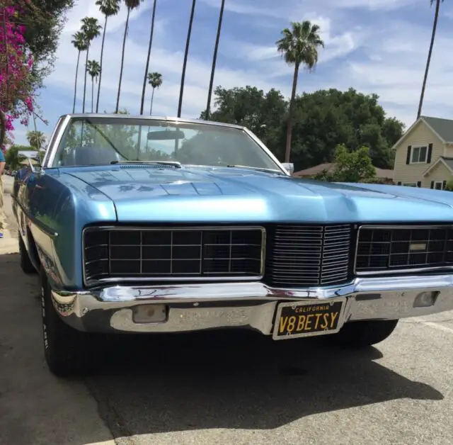 1970 ford galaxie xl convertible 390 w/efi