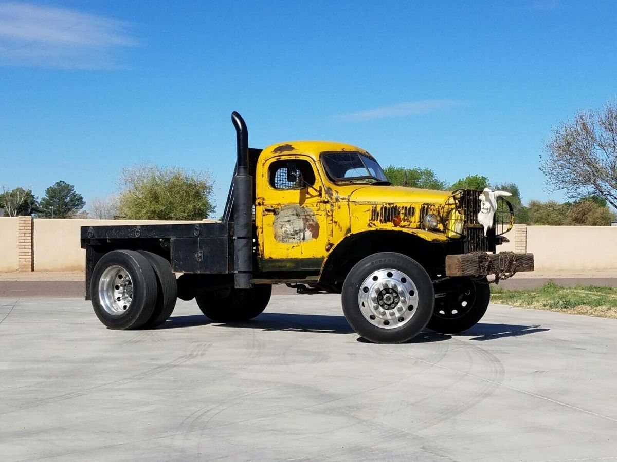 international harvester m-2-4 diesel rat rod 4wd truck