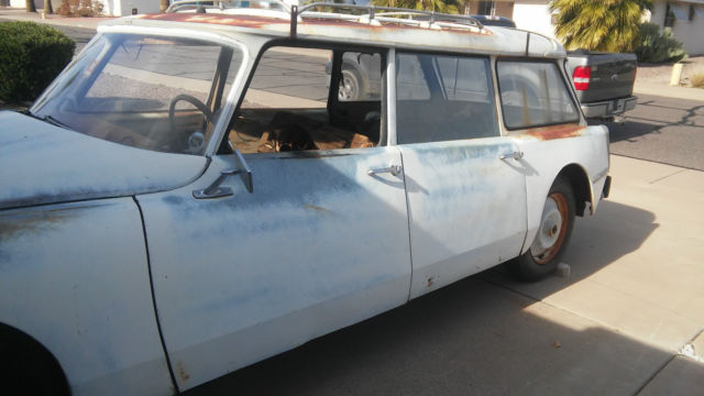 1960 citroen id-19 safari great patina first year very rare project