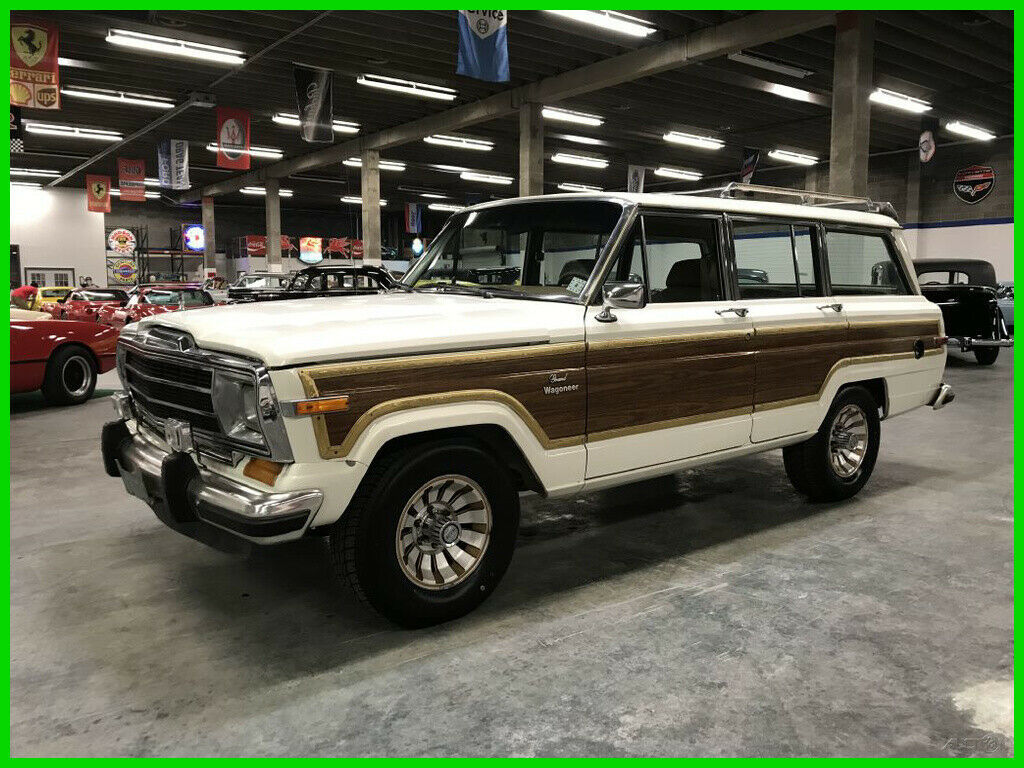 1986 jeep grand wagoneer 114527 miles used 5.9l v8 16v automatic 4dr 4wd c