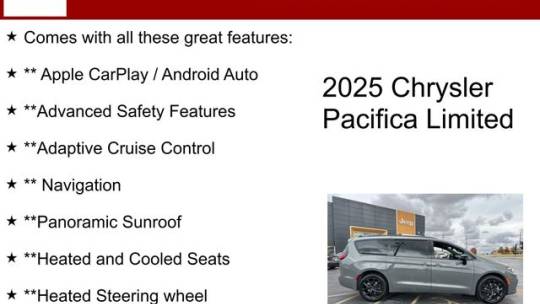 2025 Chrysler Pacifica