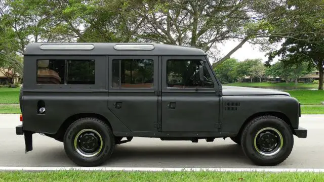 1986 land rover 110 defender style left hand drive p. steering and brake