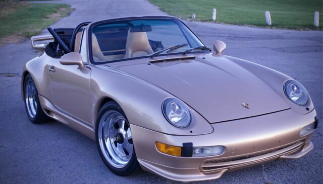 1977 porsche 930 turbo cabriolet 39000 miles gold metallic ruf 6 cyl 4 speed ma