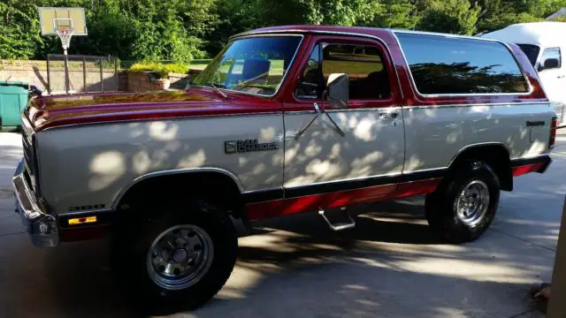 1985 dodge ramcharger royal se 150 prospector
