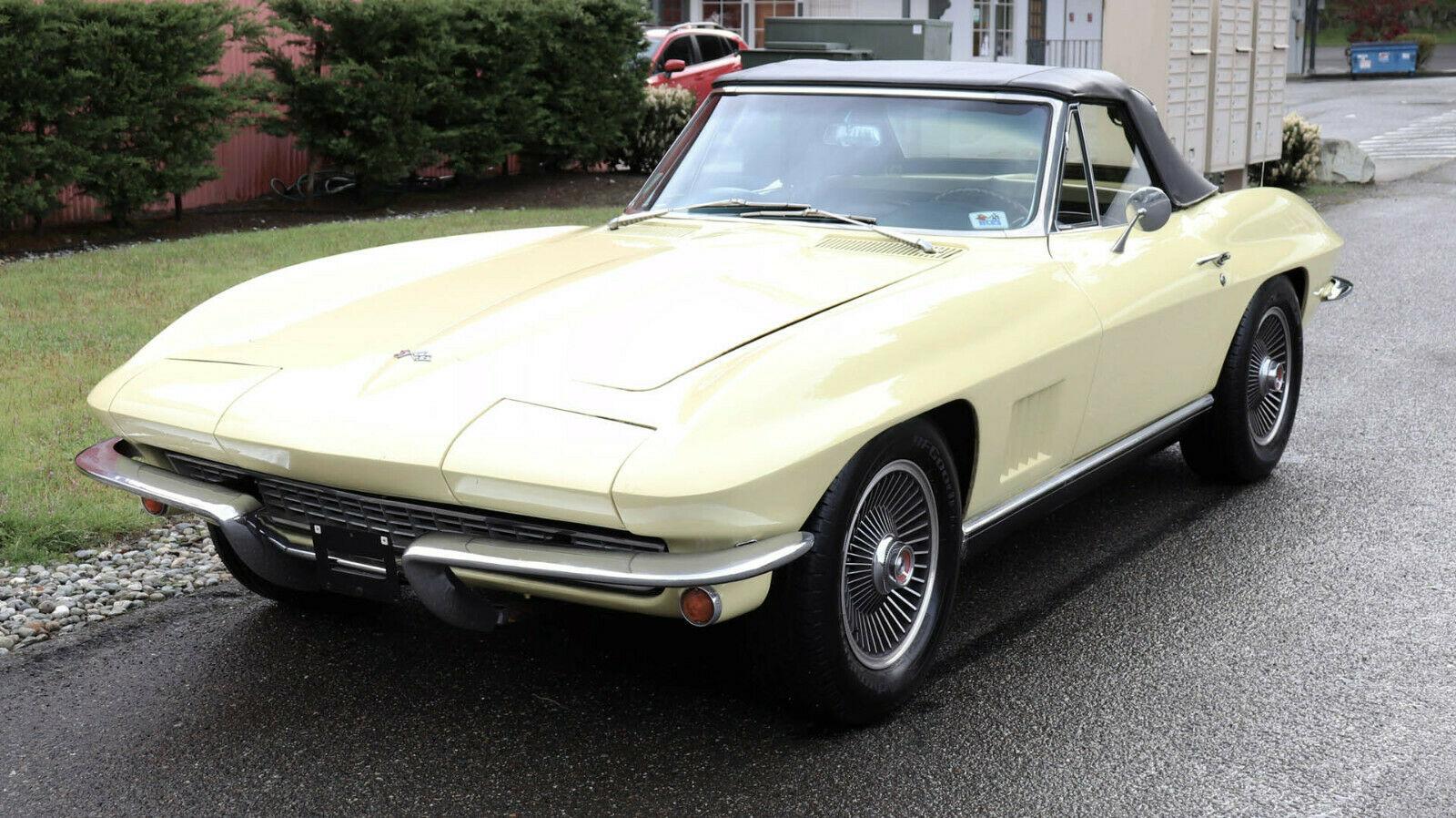 1967 chevrolet corvette roadster super rare 22007 miles