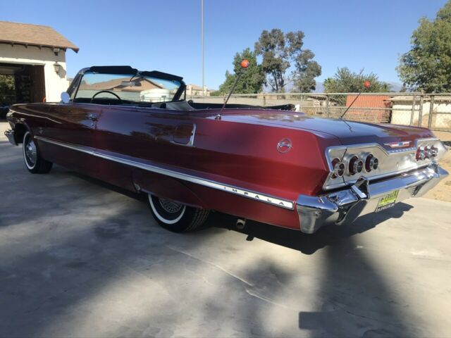 1963 impala convertible 409