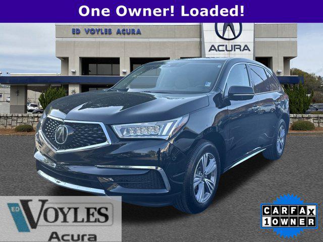 2020 acura mdx standard