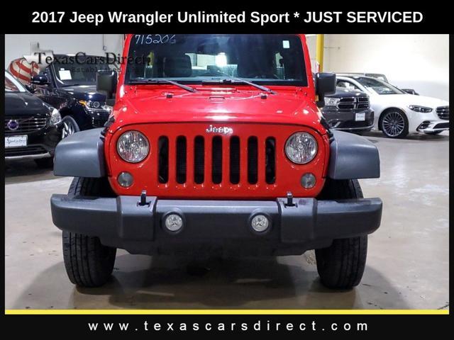 2017 jeep wrangler unlimited sport
