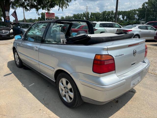 2002 volkswagen cabrio glx 2dr convertible