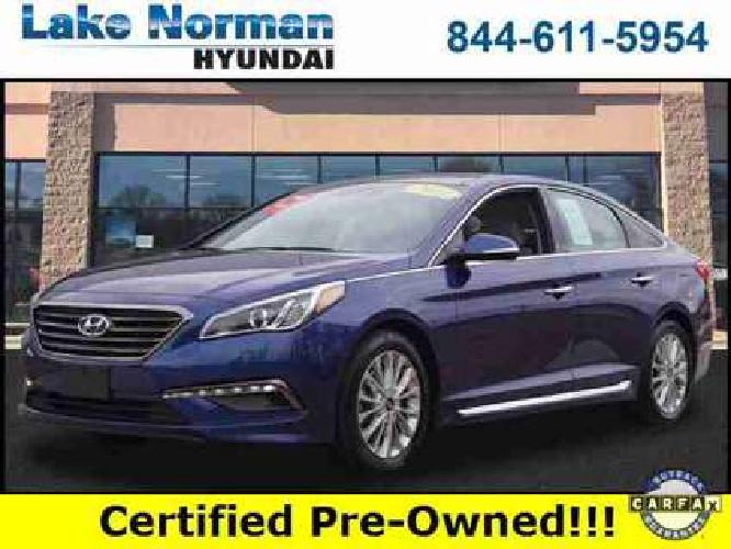 2015 hyundai sonata w/ htd/vent seats and pano roof in cornelius, nc