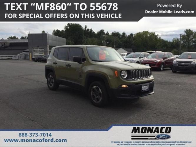 2015 jeep renegade sport 4x4 sport 4dr suv for sale in glastonbury, connecticut