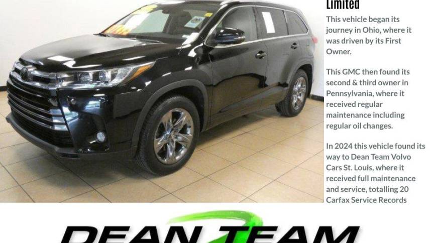 2017 toyota highlander limited