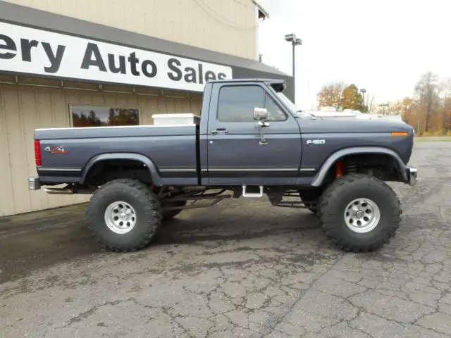 1985 ford f150 4x4 short bed lifted, built 351w auto beautiful truck!!