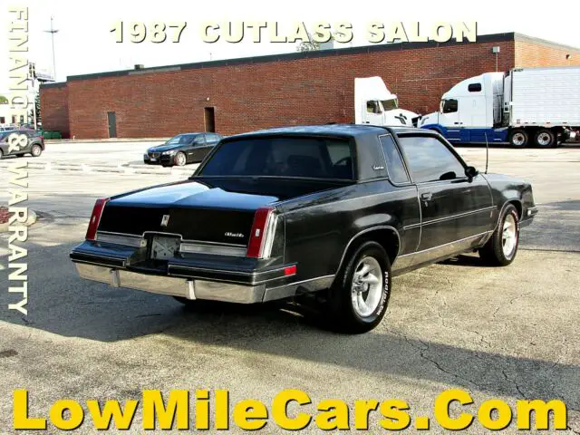 1987 oldsmobile cutlass salon coupe 5.0l v8 nice newer muscle car b&m edelbrock
