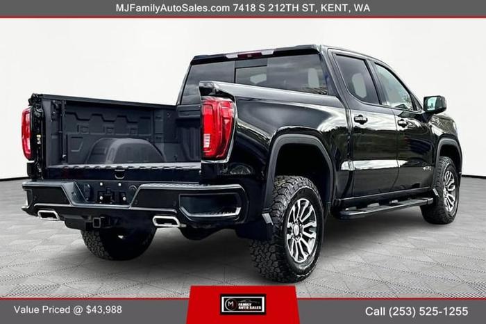 2019 gmc sierra 1500 crew cab at4 pickup 4d 5 3/4 ft in kent, washington