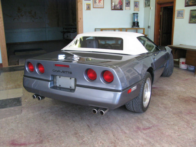 1990 chevrolet corvette convertible only 63581 miles