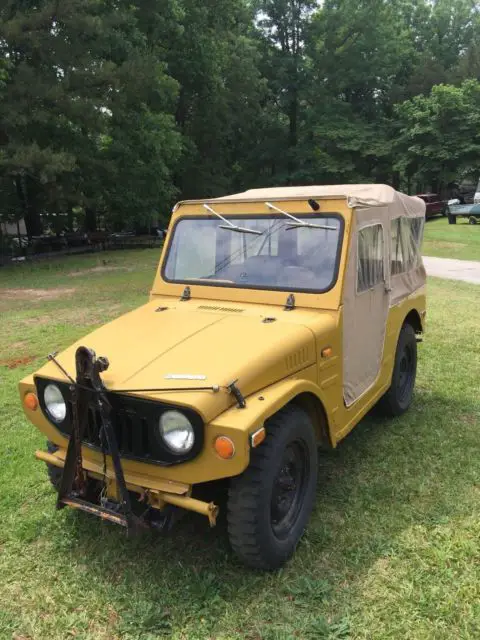1972 suzuki lj20 with 5,300 miles