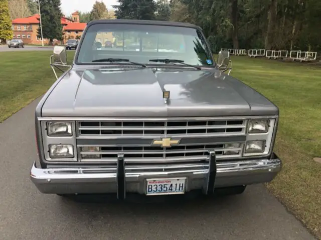 1987 silverado heavy half ton 1 owner rust free 90k miles 5.7 350tbi worldwide