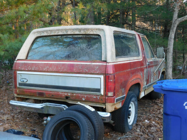 1984 ford bronco xlt 351 ho 4v mostly rust free great restoration project
