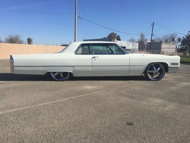 1966 cadillac coupe deville bagged custom sled