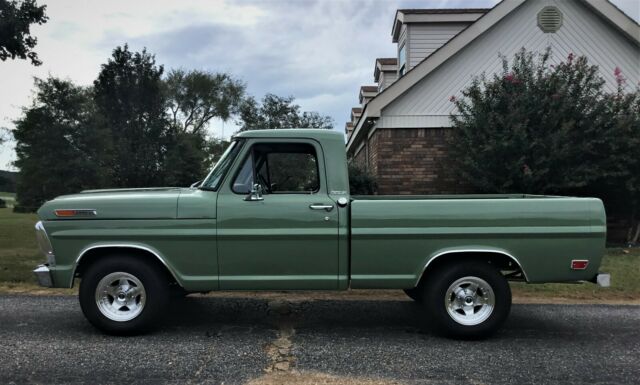 sharp 1968 ford f-100 custom cab swb pickup truck, body off rebuild