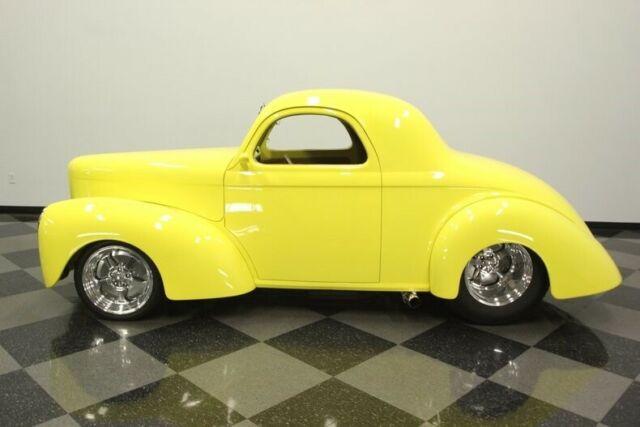 willys coupe 502 chevy pro touring resto mod