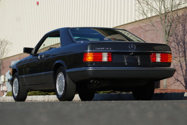 1991 mercedes-benz 560sec 24k miles collector quality example w126 coupe