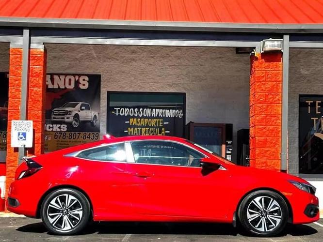 2018 honda civic ex-t coupe 2d in cumming, georgia