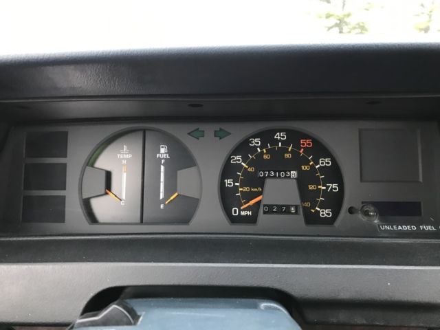 1982 toyota corolla sedan * 73,000 miles * all original with no alterations