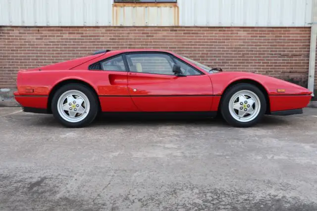 1988.5 ferrari 328 gtb, rosso corsa/beige, 27k miles, 1 of 19, award winning