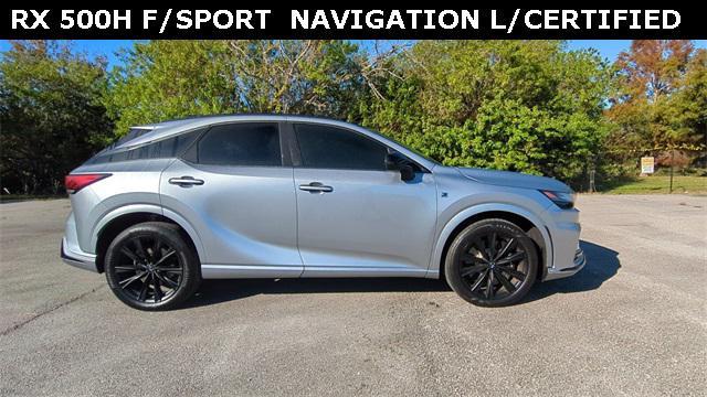 2024 lexus rx 500h 500h f sport performance