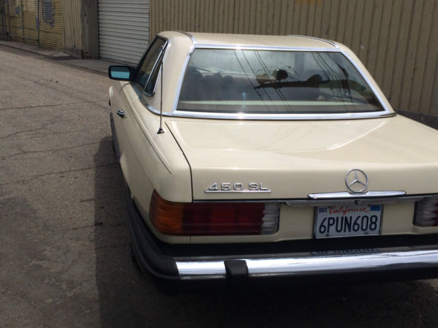1978 mercedes-benz 450sl 71,365 original excellent condition clean title