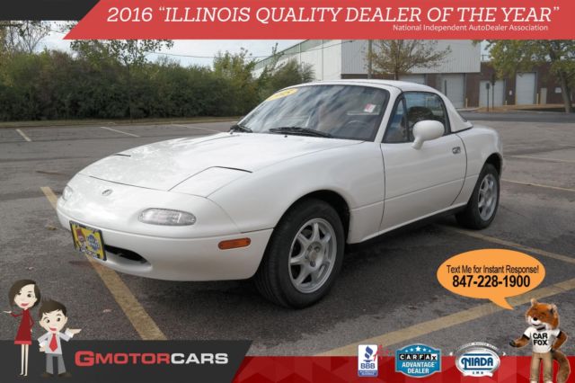 1995 mazda miata convertible & hard top 58k miles!