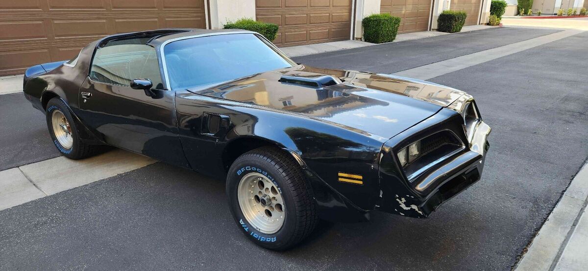 1978 pontiac firebird trans am coupe black