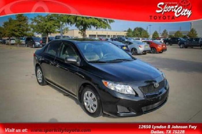 2009 toyota corolla 4dr sdn auto (gs in dallas, tx